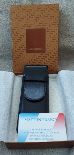 Authentique etui cuir lancel - authentique,